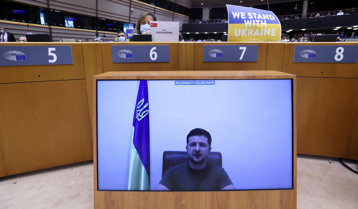 Ukrainian President Volodymyr Zelenskiy